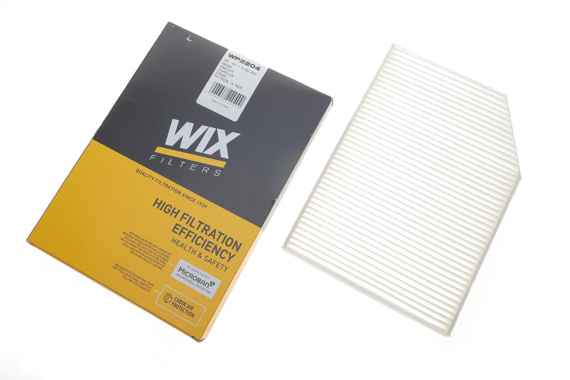 WP2204 WIX FILTERS